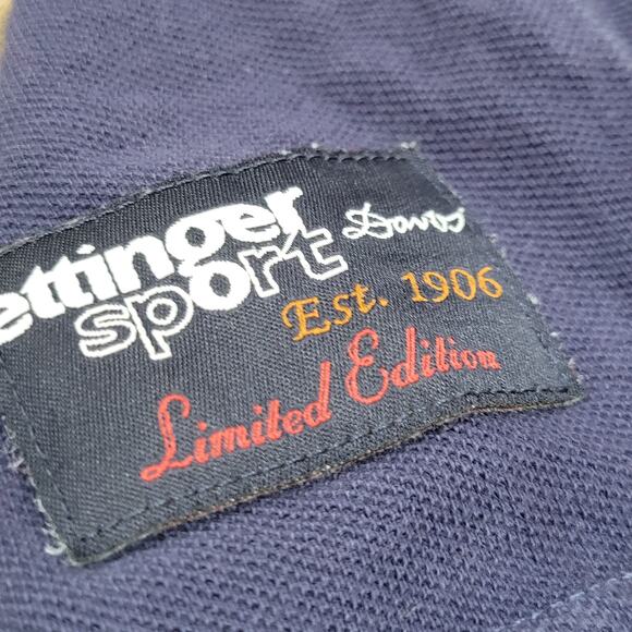 Vintage Ettinger Sport Davos Limited Edition Long Sleeve Polo Switzerland Men XL - Picture 6 of 12